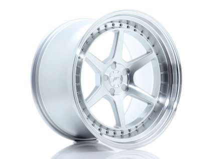 Alu kola Japan Racing JR43 19x11 ET0-25 5H BLANK Silver w/Machined Face