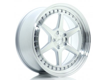 Alu kola Japan Racing JR43 19x8,5 ET15-35 5H BLANK Silver w/Machined Face