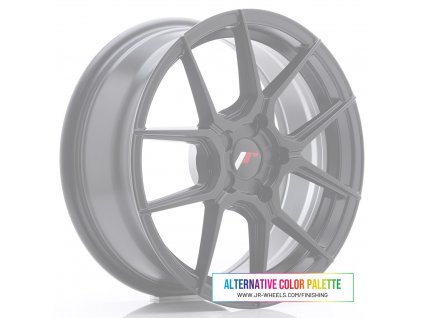 Alu kola Japan Racing JR30 17x7 ET20-40 5H BLANK Custom Finish (PCD 5x100, ET 20, Rozměr 17x7)