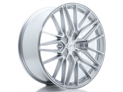 Alu kola Japan Racing JR38 21x9,5 ET14-58 5H BLANK Silver Machined Face (PCD 5x108, ET 14)