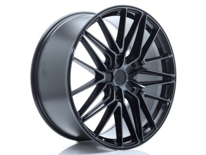 Alu kola Japan Racing JR38 22x9,5 ET15-51 5H BLANK Black Brushed w/ Tinted Face (PCD 5x108, ET 15)