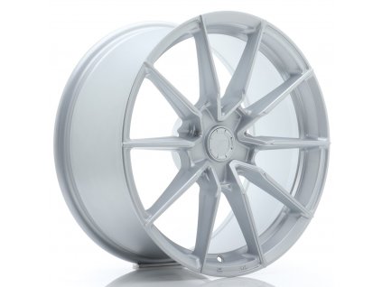 Alu kola Japan Racing SL02 18x8 ET20-40 5H BLANK Matt Silver (PCD 5x100, ET 20)
