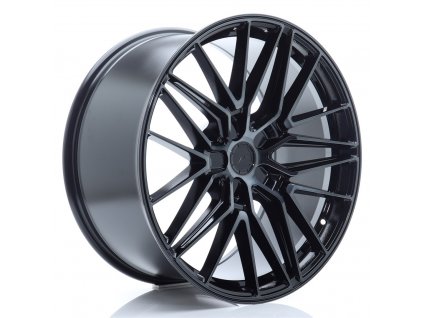 Alu kola Japan Racing JR38 21x10,5 ET10-46 5H BLANK Black Brushed w/ Tinted Face (PCD 5x108, ET 10)