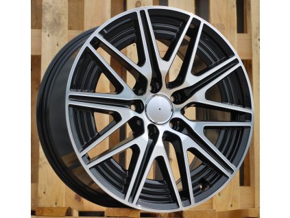 Alu kola design Mercedes (Y0102) 18x7.5 5x112 ET 40 66.5 černé