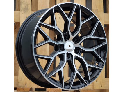 Alu kola design replika Vossen (B5812) 18x8 5x112 ET 40 66.5 černé