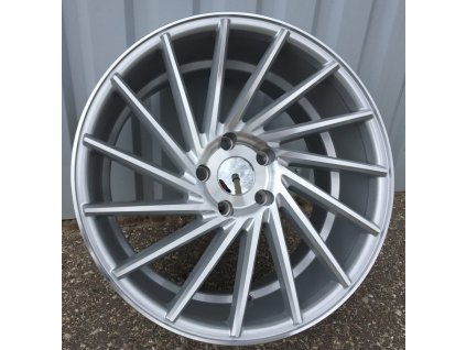 Alu kola replika Vossen (LU589) 20x8.5 5X120 ET 33 72.6 stříbrné