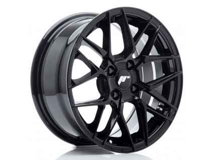 Alu kola Japan Racing JR28 15x7 ET25 4x100 Gloss Black (PCD 4x100, ET 25)