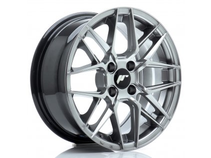 Alu kola Japan Racing JR28 15x7 ET25 4x100 Hyper Black (PCD 4x100, ET 25)