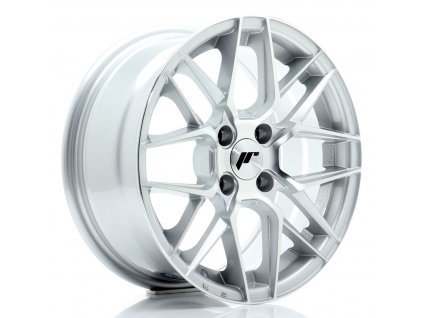 Alu kola Japan Racing JR28 15x7 ET38 4x100 Silver Machined Face (PCD 4x100, ET 38)