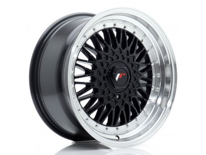 Alu kola Japan Racing JR9 17x8,5 ET20 5x112/120 Gloss Black w/ Machined Lip (PCD 5x112, ET 20, Rozměr 17x8,5)
