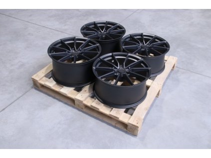 Set of SL02 19x9 ET20 + 19x10 ET40 5x112 Matt Gun Metal (PCD 5x112, ET 20)