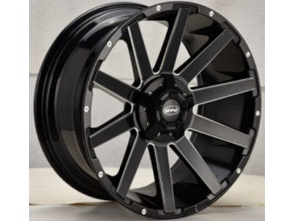 Alu kola design Offroad (B1443) 20x9 6x139.7 ET 0 110.1 černé