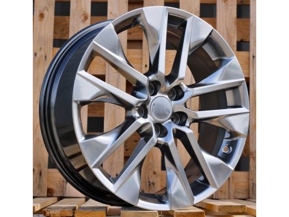 Alu kola design  (B2027) 19x7.5 5x114.3 ET 40 60.1 černé