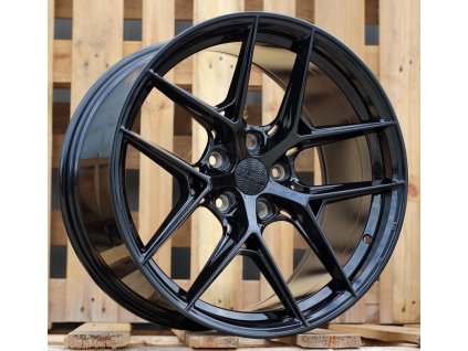 Alu kola HAXER (HX044) 18x8 5X120 ET 35 72.6 černé