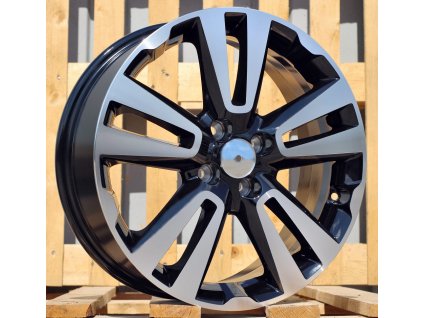 Alu kola design Racing line (L2093) 17x6.5 4x100 ET 43 60.1 černé