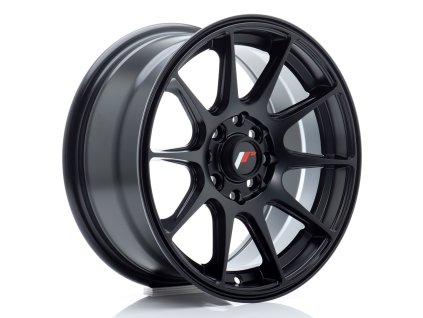Alu kola Japan Racing JR11 15x7 ET30 4x100/108 Matt Black (PCD 4x100, ET 30)