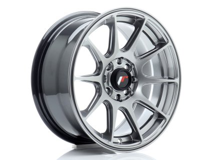 Alu kola Japan Racing JR11 15x7 ET30 4x100/108 Hyper Black (PCD 4x100, ET 30)