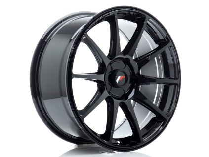 Alu kola Japan Racing JR11 18x8,5 ET20-40 5H Blank Gloss Black