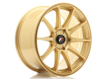 Alu kola Japan Racing JR11 18x8,5 ET20-40 5H BLANK Gold (PCD 5x100, ET 20)