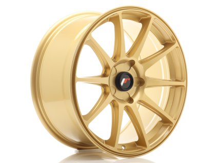 Alu kola Japan Racing JR11 18x8,5 ET20-40 5H Blank Gold