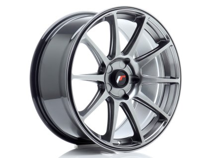 Alu kola Japan Racing JR11 18x8,5 ET20-40 5H Blank Hyper Black