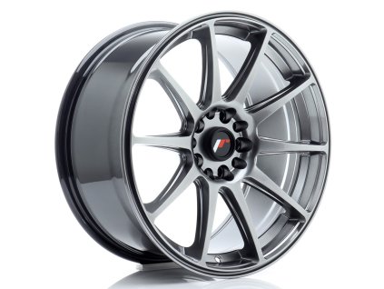 Alu kola Japan Racing JR11 18x8,5 ET30 5x114/120 Hyper Black (PCD 5x114.3, ET 30)