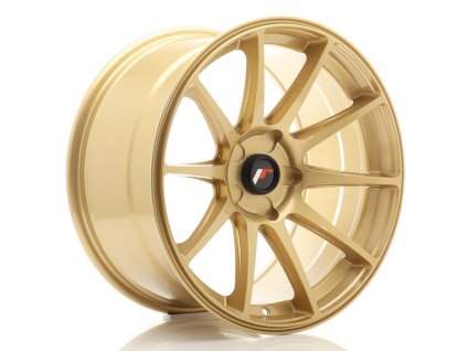 Alu kola Japan Racing JR11 18x9,5 ET20-30 5H BLANK Gold (PCD 5x100, ET 20)