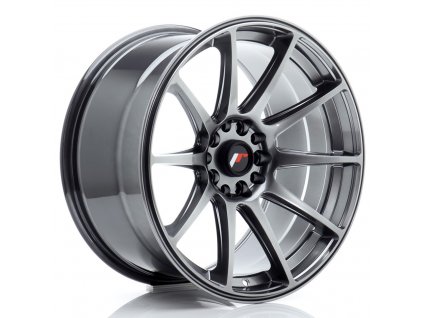 Alu kola Japan Racing JR11 18x9,5 ET22 5x114/120 Hyper Black (PCD 5x114.3, ET 22)
