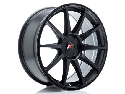 Alu kola Japan Racing JR11 19x8,5 ET20-42 5H BLANK Matt Black (PCD 5x100, ET 20)