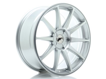 Alu kola Japan Racing JR11 19x8,5 ET20-42 5H BLANK Hyper Silver (PCD 5x100, ET 20)