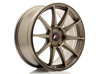 Alu kola Japan Racing JR11 19x8,5 ET20-42 5H BLANK Matt Bronze (PCD 5x100, ET 20)