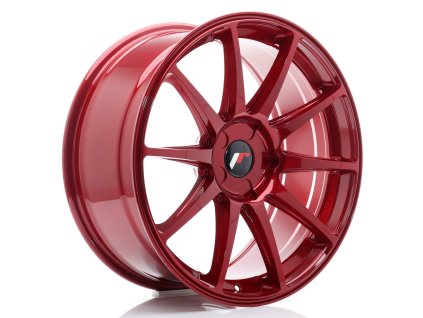 Alu kola Japan Racing JR11 19x8,5 ET20-42 5H BLANK Platinum Red (PCD 5x100, ET 20)