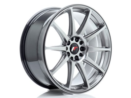 Alu kola Japan Racing JR11 19x8,5 ET20 5x114/120 Hyper Black (PCD 5x114.3, ET 20)