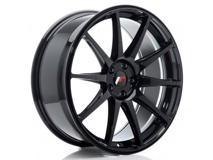 Alu kola Japan Racing JR11 20x8,5 ET35 5x112 Gloss Black (PCD 5x112, ET 35)