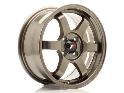 Alu kola Japan Racing JR3 15x7 ET25 4x100 Bronze (PCD 4x100, ET 25)