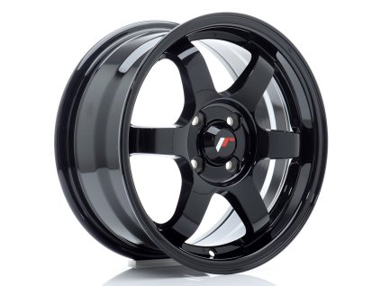 Alu kola Japan Racing JR3 15x7 ET25 4x100 Gloss Black