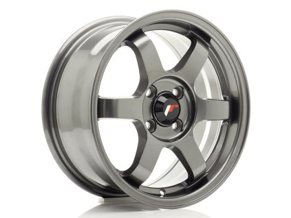 Alu kola Japan Racing JR3 15x7 ET25 4x100 Gun Metal (PCD 4x100, ET 25)