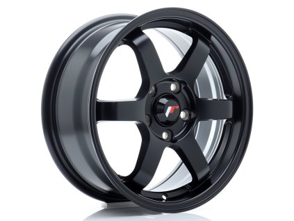 Alu kola Japan Racing JR3 16x7 ET40 4x100 Matt Black (PCD 4x100, ET 40)