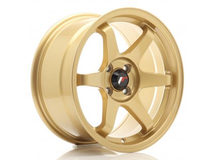 Alu kola Japan Racing JR3 16x8 ET25 4x100 Gold (PCD 4x100, ET 25)