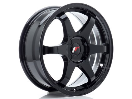 Alu kola Japan Racing JR3 17x7 ET20-42 4H BLANK Gloss Black