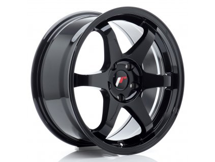 Alu kola Japan Racing JR3 17x8 ET35 5x120 Gloss Black (PCD 5x120, ET 35, Rozměr 17x8)