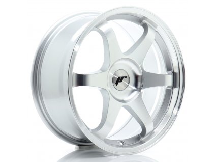 Alu kola Japan Racing JR3 17x8 ET20-35 BLANK Silver Machined Face (PCD 3x112, ET 20, Rozměr 17x8)