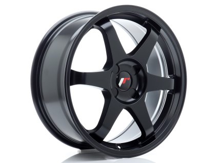 Alu kola Japan Racing JR3 18x8 ET20-45 4H BLANK Matt Black (PCD 4x100, ET 20)