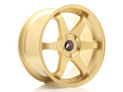 Alu kola Japan Racing JR3 18x9 ET15-40 5H BLANK Gold (PCD 5x100, ET 15)
