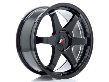 Alu kola Japan Racing JR3 19x8,5 ET20-42 5H BLANK Gloss Black (PCD 5x100, ET 20)