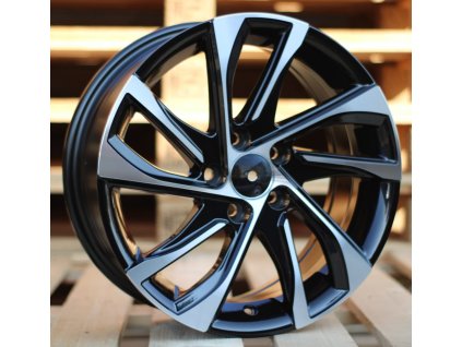 Alu kola design Fiat (B1514) 16x6.5 5x98 ET 39 58.1 černé