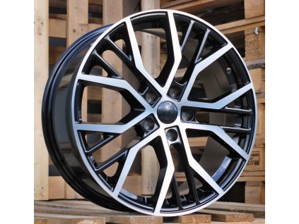 Alu kola design Volkswagen (BK713) 17x7.5 5x112 ET 45 57.1 černé