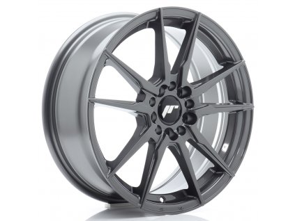 Alu kola Japan Racing JR21 17x7 ET40 4x100/114 Hyper Gray (PCD 4x100, ET 40, Rozměr 17x7)