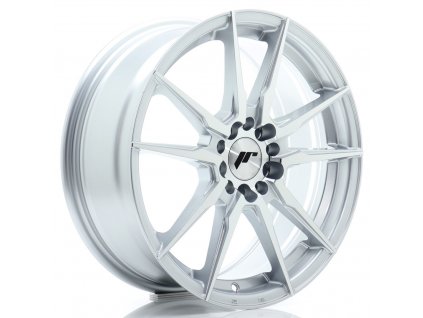 Alu kola Japan Racing JR21 17x7 ET40 4x100/114 Silver Machined Face (PCD 4x100, ET 40, Rozměr 17x7)