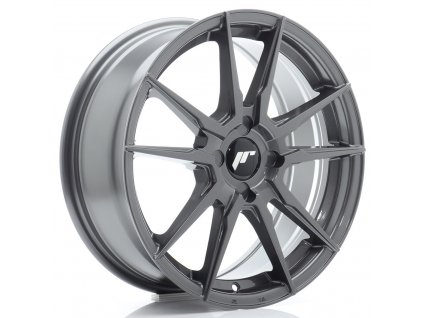 Alu kola Japan Racing JR21 17x7 ET20-40 4H BLANK Hyper Gray (PCD 4x100, ET 20, Rozměr 17x7)